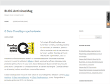 Tablet Screenshot of blog.antivirusmag.ro